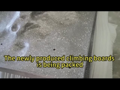 Resina di legno d'acciaio rampicante dell'interno ISO9001 ISO14001 della parete della roccia adulta di divertimento